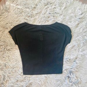 Brand New Express Waffle Knit Top